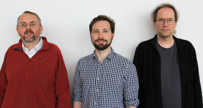 Department researchers Simon Moore, Robert Watson and Peter Sewell