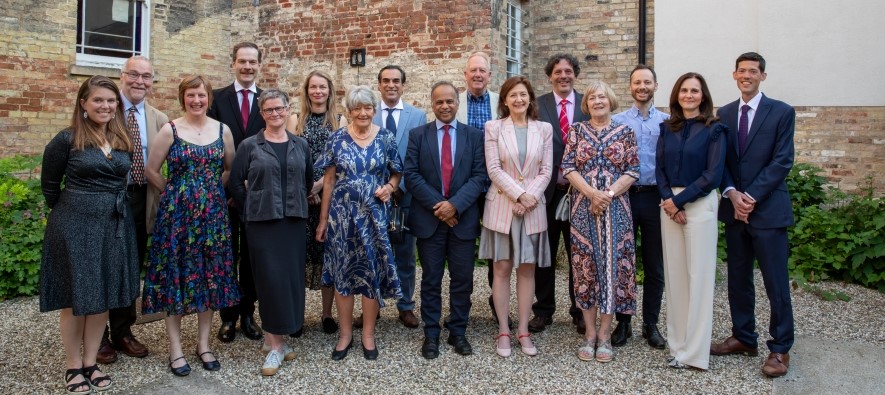 Carl Henrik Ek was formally presented with his Pilkington Prize at a ceremony in June 2024 Carl Henrik Ek was formally presented with his Pilkington Prize at a ceremony in June 2024
