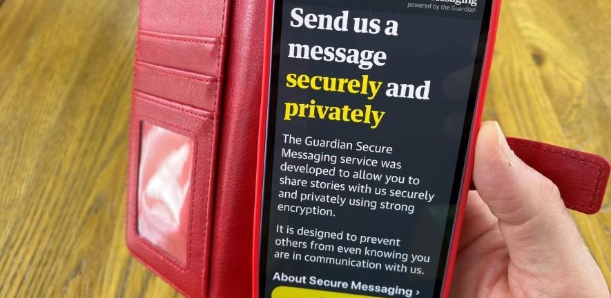 The Guardian's Secure Messaging service was developed in collaboration with Security researchers here