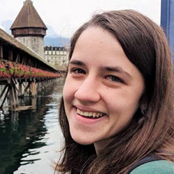 Amelia Holcomb is a PhD student here
