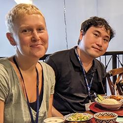 PhD student Ieva Raminta Staliunaite is currently a research intern at NII