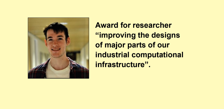 Conrad Watt today received the ACM Doctoral Dissertation 'Honorable Mention' Award