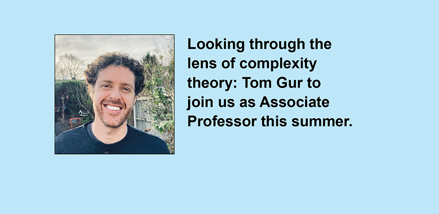 Tom Gur joins us in August 2023 as Associate Professor in Algorithms and Complexity
